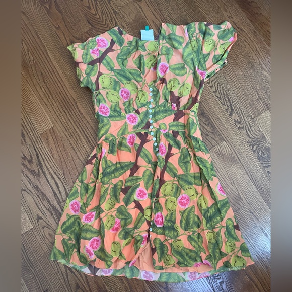 Farm Rio Guava Mini Dress size S - Picture 2 of 6
